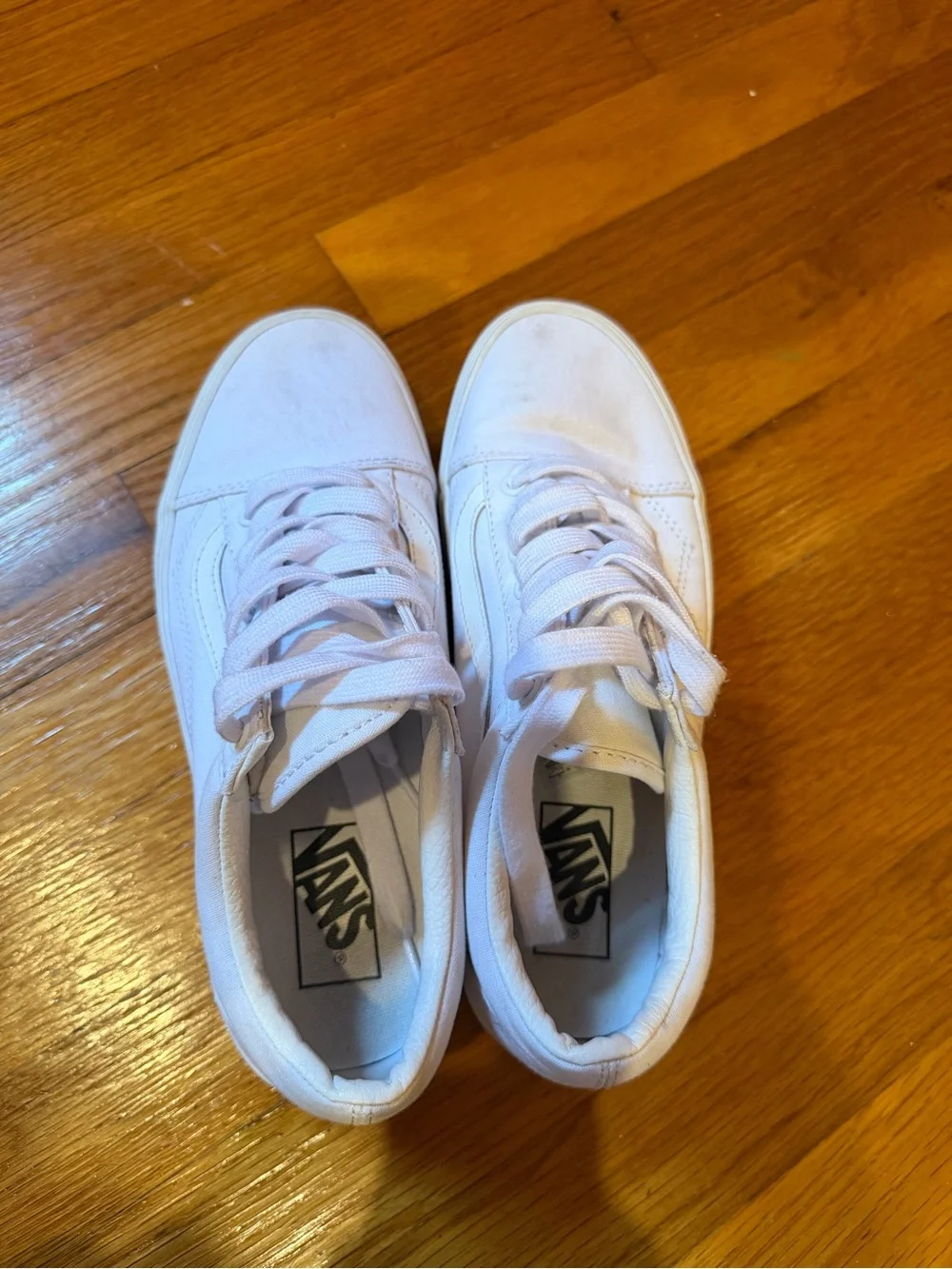 Vans worn only